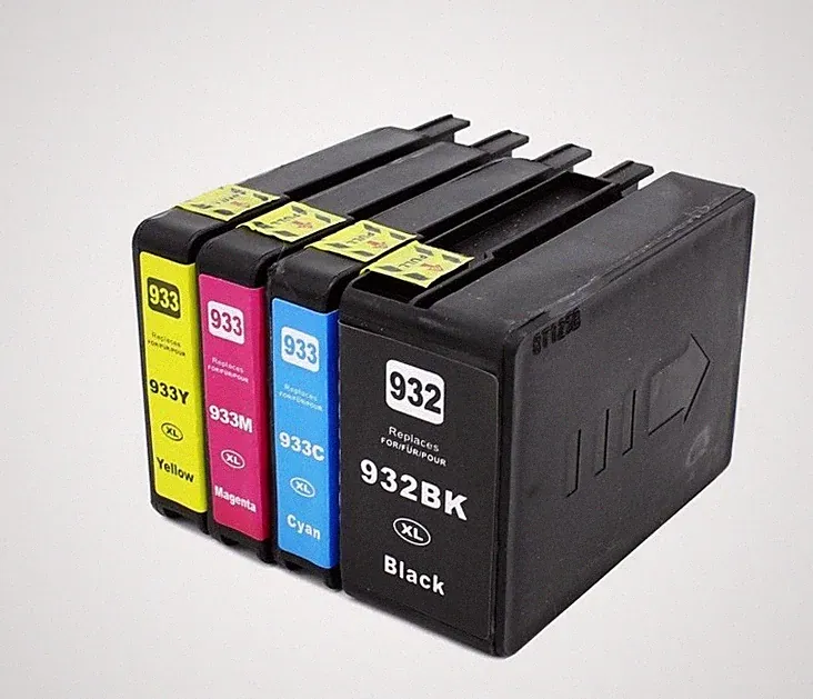 4PK 932XL 933XL Ink Cartridge for HP Officejet 6100 6700 6600 7610 7100 Printer