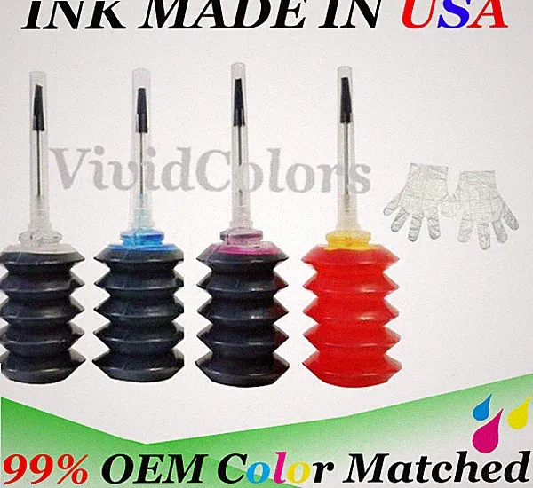 4x30 Refill ink Kit Compatible for HP printer 902 932 952 564 Cartridges