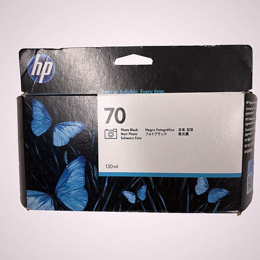 Genuine HP 70 Photo Black Ink 130ml DesignJet L3S81B E1L21B Q6675A BRAND NEW