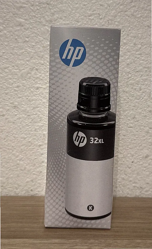 HP 32XL Black Ink Bottle (1VV24AN) – Genuine OEM – Exp 11/2025