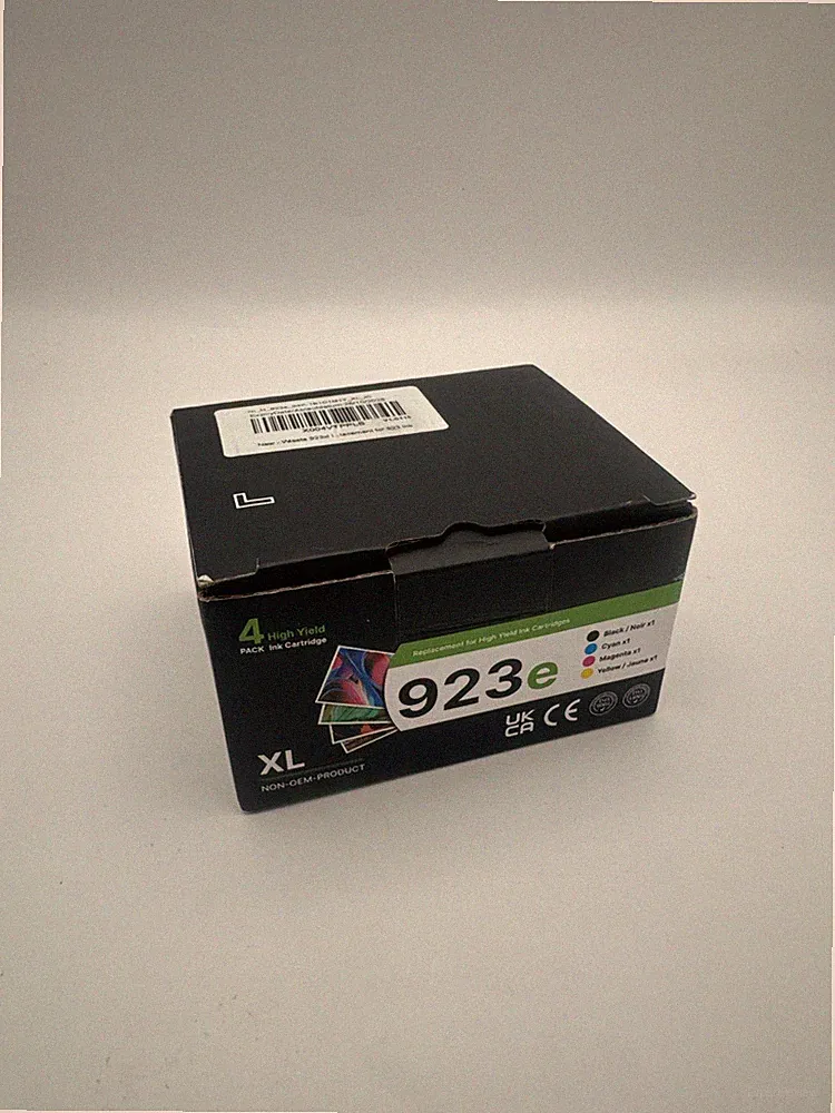 Ink Cartridges 923e 923XL Combo Pack for HP OfficeJet Printers 4-Pack