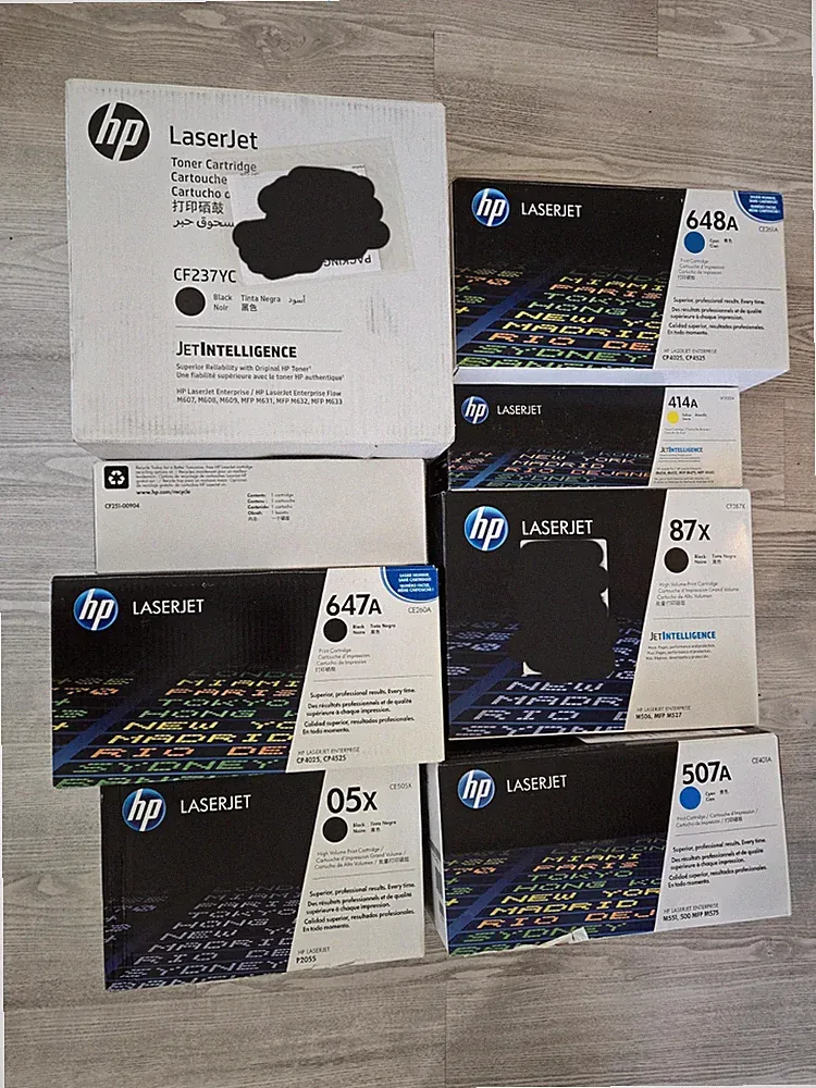 Open Box HP Printer Toner & Ink Cartridges – OEM, New